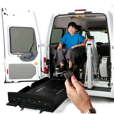 van with wheelchair lift